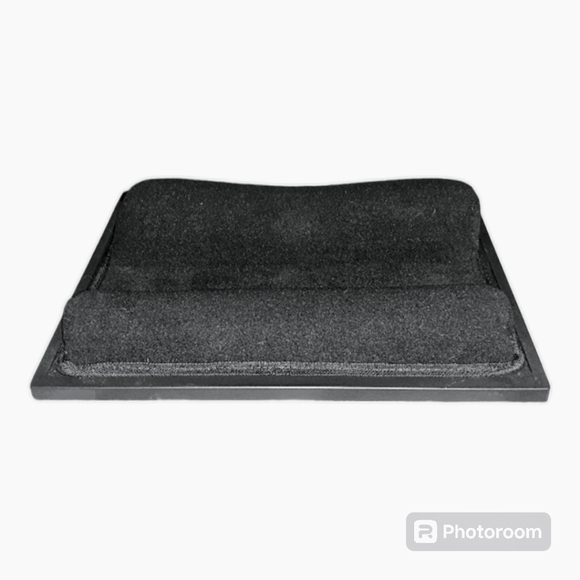 MIND READER Black Laptop Computer Stand | Adjustable Padded Lap Desk for Reading - Picture 6 of 10